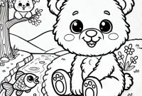 Animal coloring pictures free