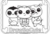 Free printable cute animal coloring pages