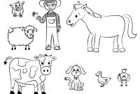 Animal farm coloring pages