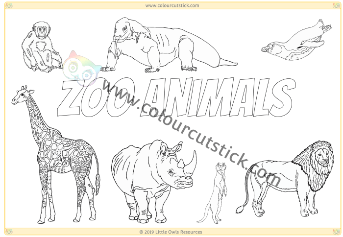 Ingles coloriage animaux k5worksheets coloriages crackers