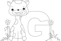 Animal alphabet coloring pages