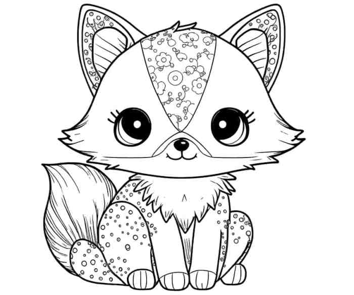 Animals printable coloring pages