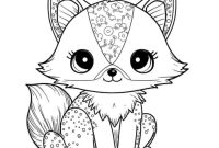 Cute baby animals coloring pages