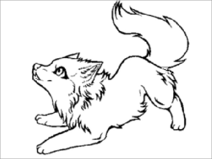 Wolf cute anime coloring pages