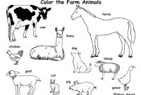 Realistic farm animal coloring pages