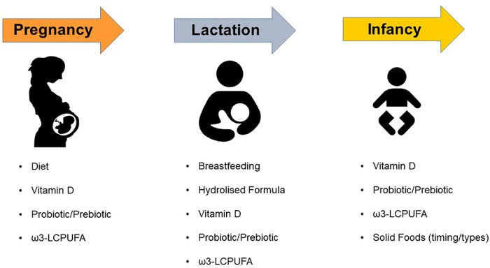 Ernährung bei neurodermitis gestilter kinder