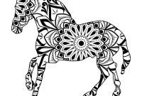 Mandala animals coloring pages