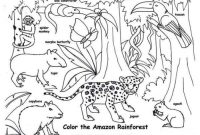 Coloring pages forest animals