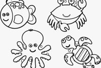 Under the sea animals coloring pages